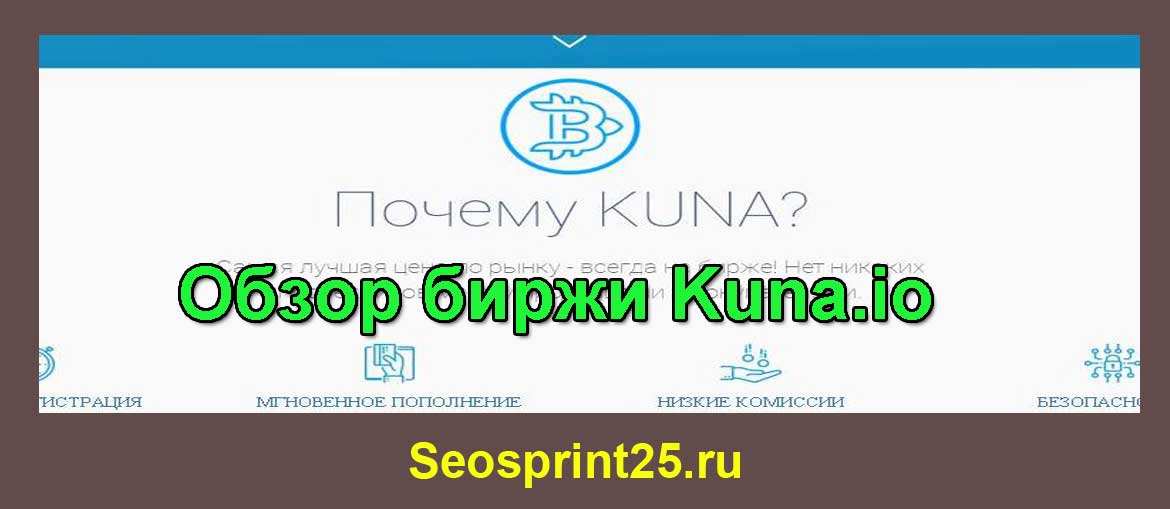 Обзор биржи криптовалюты Kuna.io